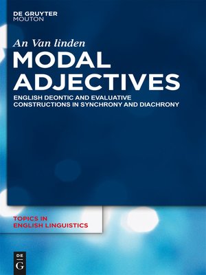 cover image of Modal Adjectives